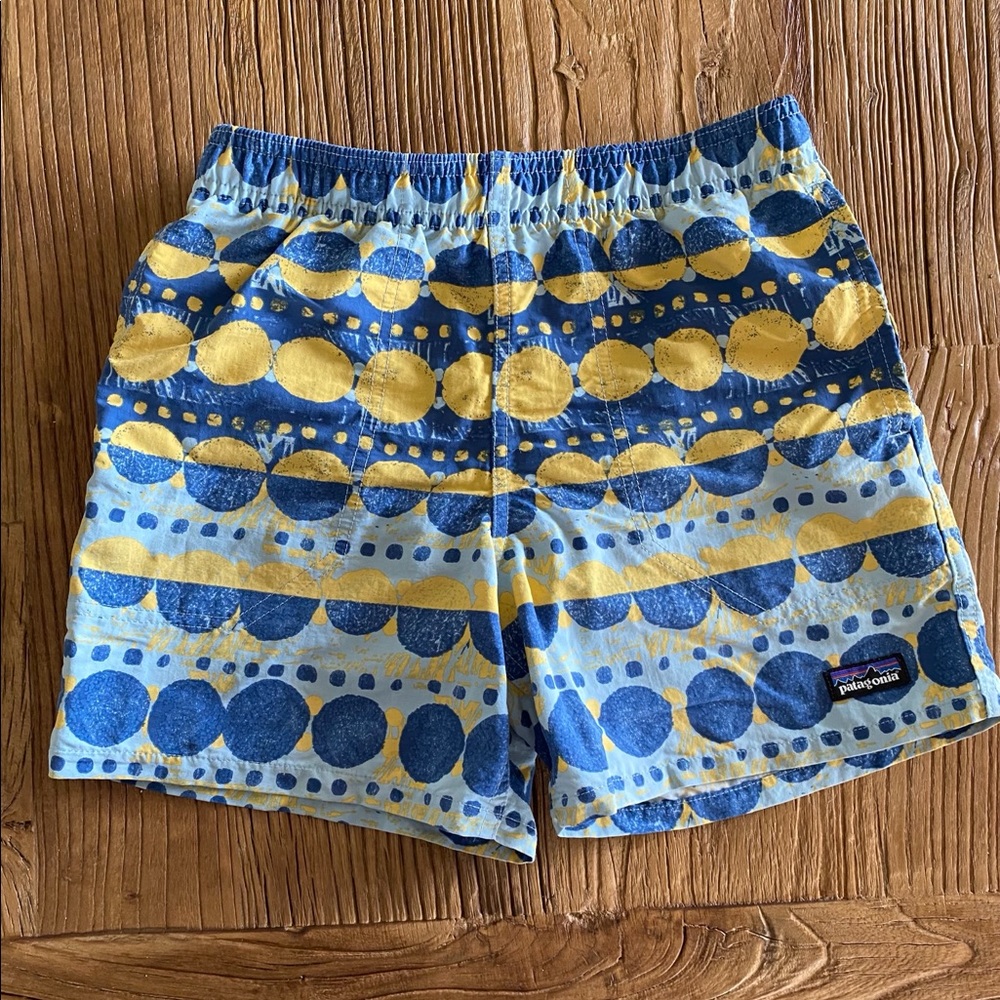 Patagonia boys swim trunks